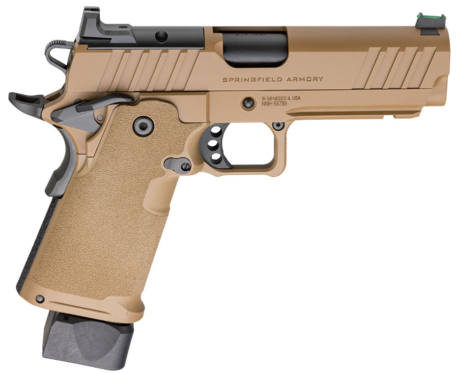 SPRINGFIELD ARMORY 1911 DS PRODIGY 4.25IN AOS 9MM 20RD COYOTE BROWN PH9117AOSCB - Taurus Savings